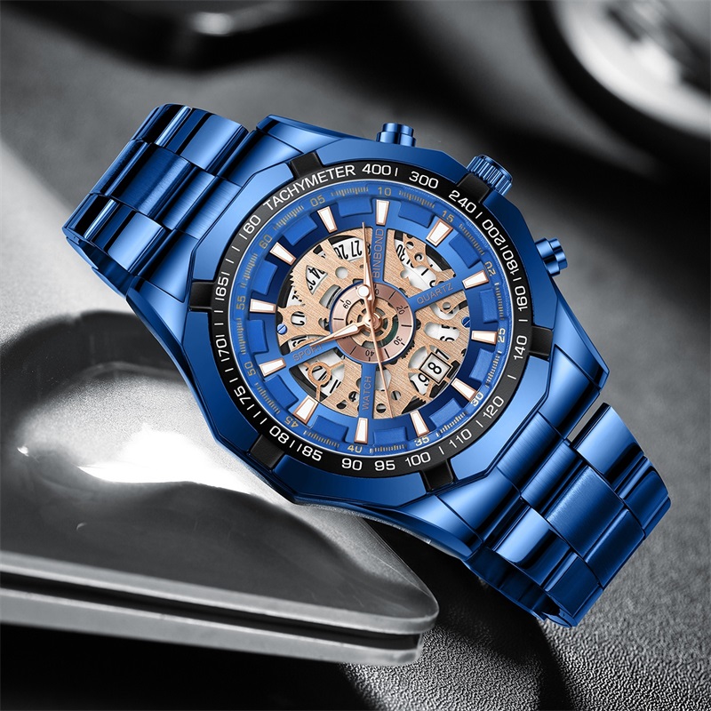 Binbond Mens Watches Top Brand - Luxury Watch Magazine recension och pris