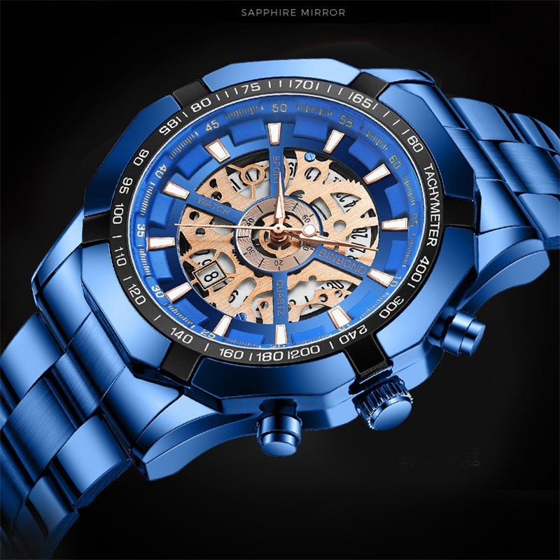 Binbond Mens Watches Top Brand - Luxury Watch Magazine recension och pris