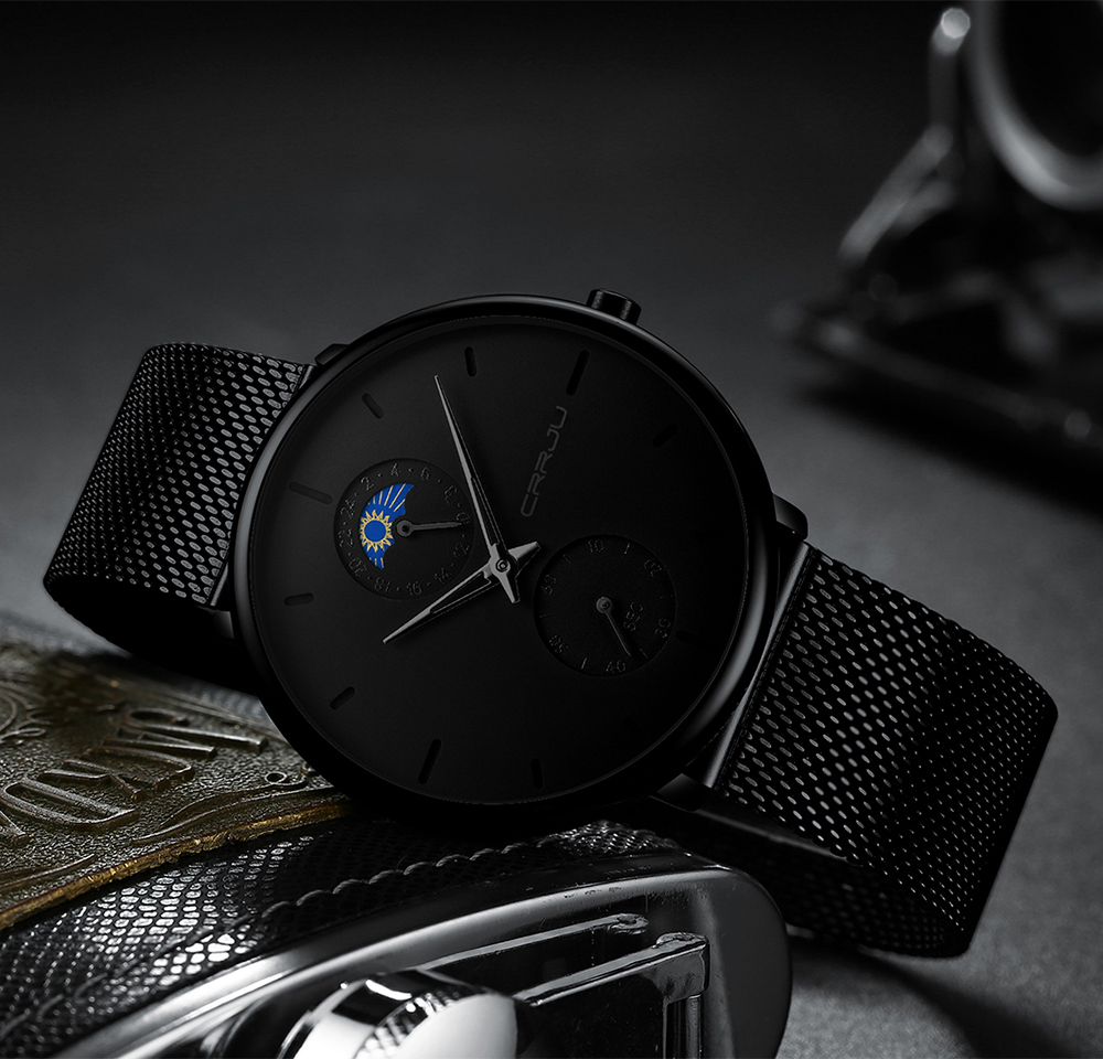 CRRJU Top Brand Luxury Man Wri - Luxury Watch Magazine recension och pris