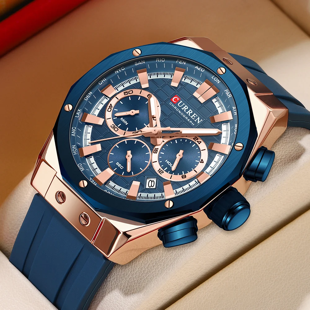 CURREN Luxury Brand High Quali - Luxury Watch Magazine recension och pris