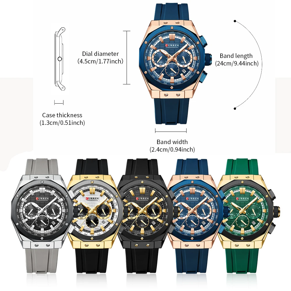 CURREN Luxury Brand High Quali - Luxury Watch Magazine recension och pris
