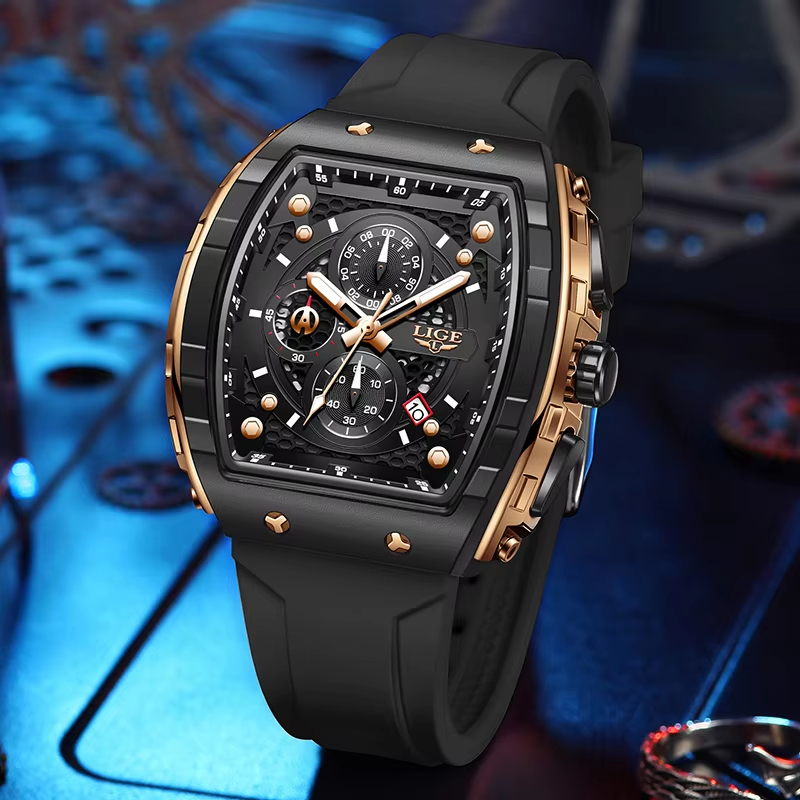 LIGE Top Brand Luxury Men Watc - Luxury Watch Magazine recension och pris