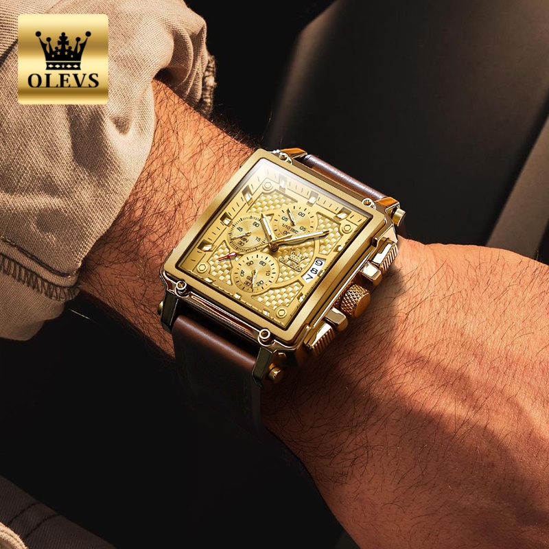 OLEVS Brand Mens Watches Water - Luxury Watch Magazine recension och pris